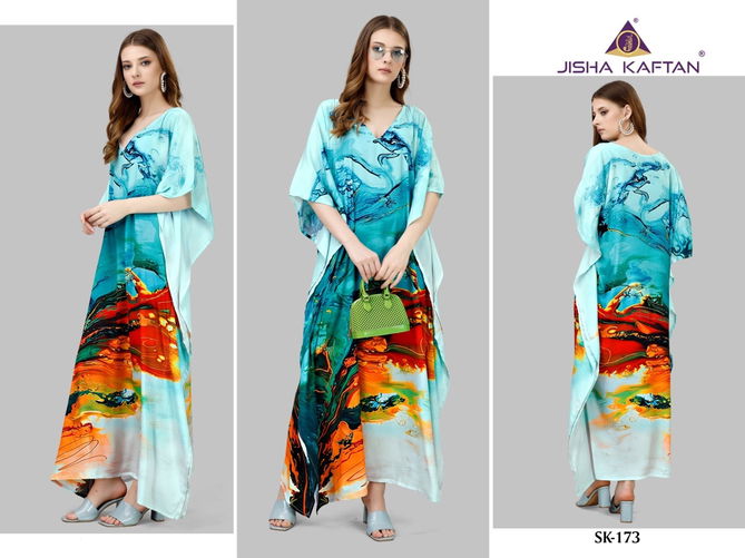 Silk Kaftan Vol 9 By Jelite Daily Wear Silk Printed Kaftan Wholesalers In Delhi
